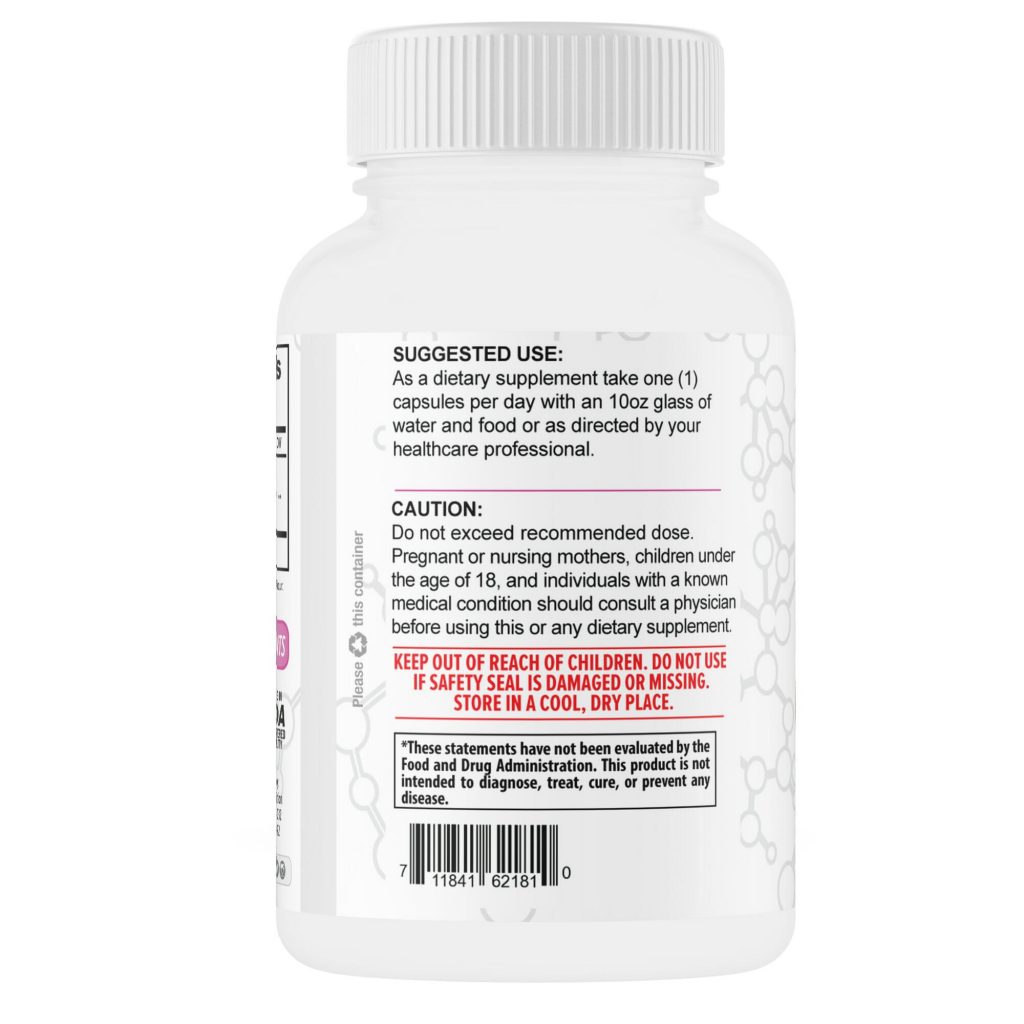 Tribulus Terrestris for Women 650mg 90 Capsules TerraForm Nutrition