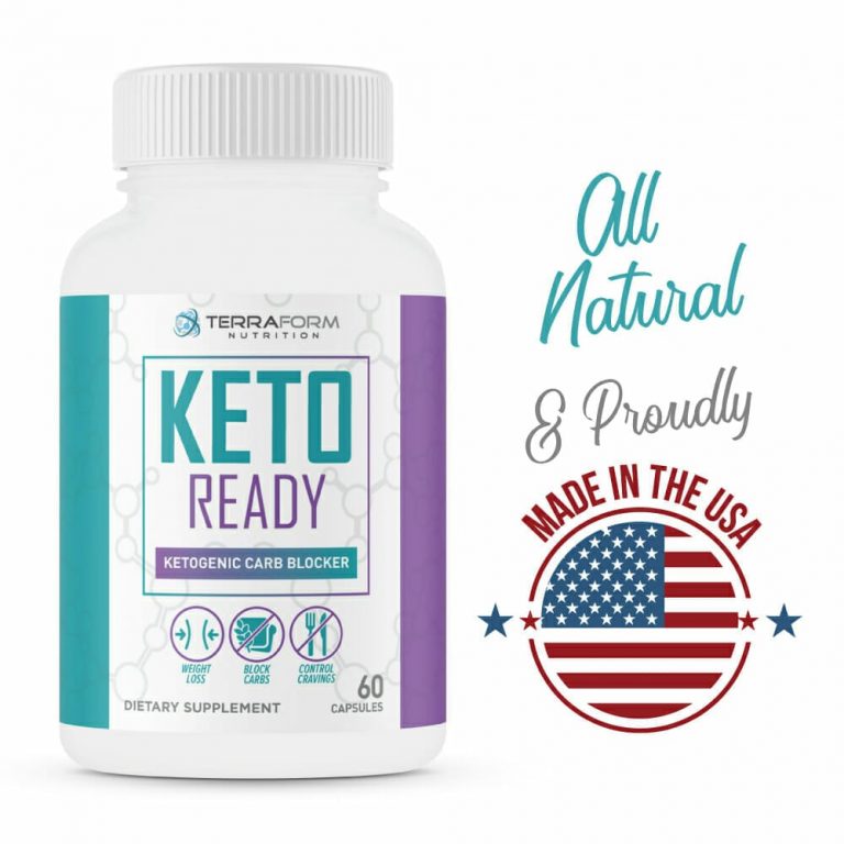 Keto Ready Max Strength Keto Carb Blocker 1200mg 60 Capsules