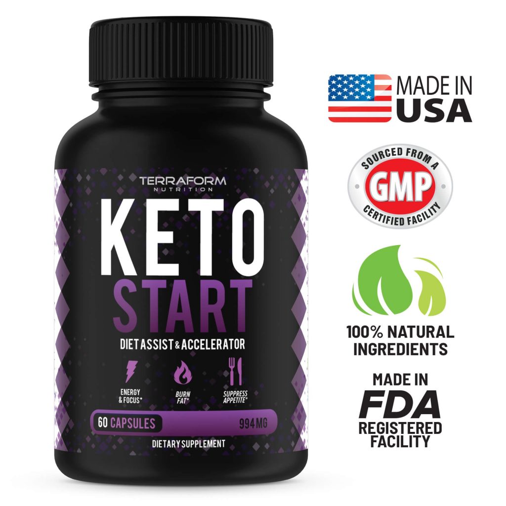 Keto Ready Max Strength Keto Carb Blocker 1200mg 60 Capsules