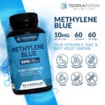 Methylene Blue Capsules 10mg - 60 Servings - Image 2